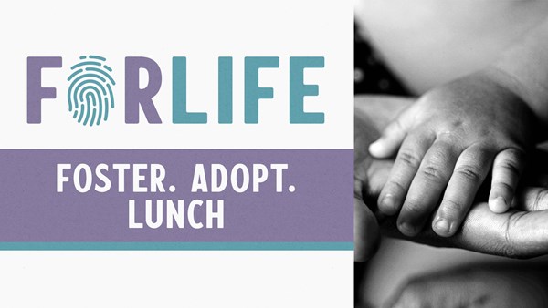 Foster. Adopt. Lunch